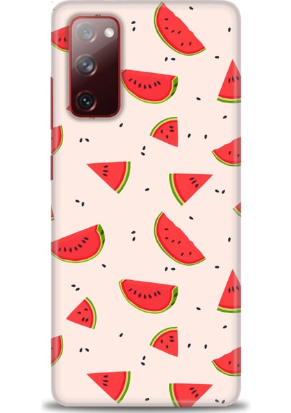 Samsung Galaxy S20 Fe Kılıf Hd Baskılı - Karpuz Dilimleri