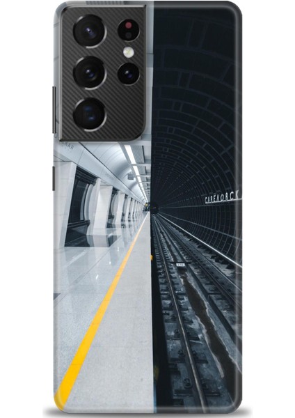 Samsung Galaxy S21 Ultra Kılıf Hd Baskılı - Metro Station