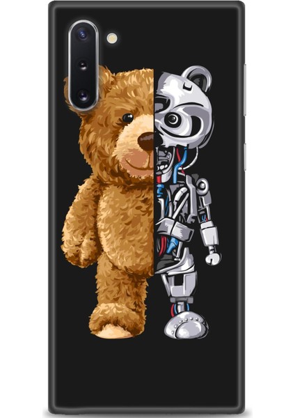 Samsung Galaxy Note 10 Kılıf Hd Baskılı - Ayı ve Iskeleti