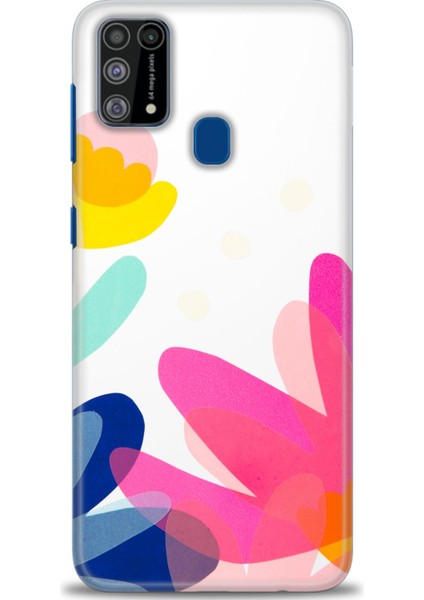 Samsung Galaxy M31 Kılıf Hd Baskılı - Çiçekk