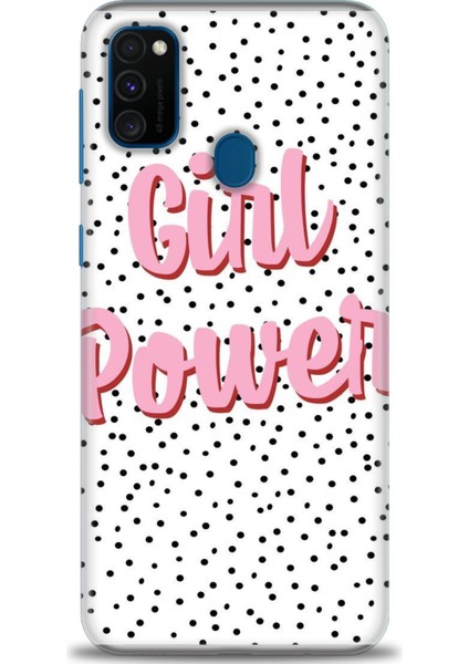 Samsung Galaxy M21 Kılıf Hd Baskılı - Girl Power