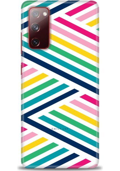 Samsung Galaxy S20 Fe Kılıf Hd Baskılı - Renkli Çubuklar