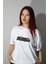 Beyaz Baskılı T-Shirt 2