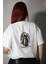 Beyaz Baskılı T-Shirt 3
