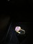 Swarovski Taşlı Pembe Renkli Kalpli 925 Ayar Gümüş Sevgiliye,anneye,arkadaşa Yüzük 4