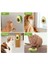 Avokado Catnipli Kedi Çimi Topu Kedi Nanesi Oyuncağı Yeşil 45X33X60 mm 2