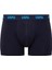 80509 Erkek Pamuklu 3'lü Boxer-Saks-lacivert-baskılı 1
