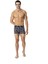 80509 Erkek Pamuklu 3'lü Boxer-Saks-lacivert-baskılı 5