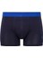 80504 Erkek Pamuklu 3'lü Boxer-Saks-lacivert-baskılı 1