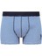 80504 Erkek Pamuklu 3'lü Boxer-Saks-lacivert-baskılı 4