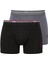 80489 Erkek Modal 2'li Boxer-Siyah-antrasit 2