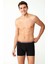 80489 Erkek Modal 2'li Boxer-Siyah-antrasit 4
