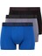 80518 Erkek Pamuklu 3'lü Boxer-Saks-antrasit-siyah 2