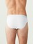 90003 Erkek Battal 3'lü Slip Külot-Beyaz 3