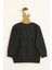 Erkek Dinazor Detaylı Interlok Sweatshirt 3