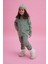 Kız Çocuk Termal Soft Yeşil Puantiye Desen Pijama Takım 1
