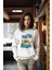 Premium Hawai Plus Tarz Kadın Bisiklet Yaka Sweatshirt 3