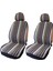 4 Koltuğu Kapakları Ayrılabilir Ik Koruyucular Için Tam Set Gri (Yurt Dışından) 3