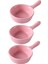 Sos Tabağı Porselen Ketçap Tabağı Baharat Tabağı Soya Sosu Tabağı Daldırma Kaseleri Küçük Pembe (Yurt Dışından) 2
