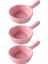 Sos Tabağı Porselen Ketçap Tabağı Baharat Tabağı Soya Sosu Tabağı Daldırma Kaseleri Küçük Pembe (Yurt Dışından) 4