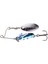 Larva Spinnerbait 4cm 7g 5'li - Chrome Blue 5