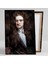 Isaac Newton Ünlü Fizikçi Bilim Insanı Yer Çekimi Dikey Kanvas Tablo 2