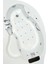 Gateway Oturmalı Yarı Oval Jakuzi 150x100x70, H:55 Romantic Hidromasaj Sistemli Küvet (Gövde + Metal Ayak + Ön Panel) 2