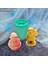S0098SD Stili 3D Noel Baba Kardan Adam Silikon Kalıp Çikolatalı Kek Cupcake Fondan Pişirme Kalıp Dıy Mum Alçı Noel Dekorasyon Yapımı (Yurt Dışından) 3