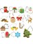 Çoklu Stil Noel Çerez Kesici Paslanmaz Çelik Kesim Şeker Bisküvi Kalıbı Pişirme Araçları Noel Teması Metal Kesiciler Kalıp Kar Tanesi Kar (Yurt Dışından) 2