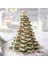 6 Adet Yıldız Tarzı 3D Noel Ağacı Kurabiye Kesici Kalıp Yıldız Şekli Bisküvi Kulesi Noel Dekorasyon Fondan Bisküvi Kek Kalıpları Noel Pişirme Araçları (Yurt Dışından) 3