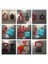 N2898 Menora 2 Inç Stili Yahudi Hanuka Tevrat Dreidel Menorah Davut Yıldızı 3D Baskılı Pla Çerez Kesiciler Okuma Boyutu Açıklama Boyutu Düşünmeyin (Yurt Dışından) 2