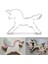 Bir Stil Ute Unicorn At Şekli Paslanmaz Çelik Kurabiye Kesici Bisküvi Kalıbı Dıy 3D Fondan Kek Kurabiye Pasta Pişirme Kesici Kalıp (Yurt Dışından) 2