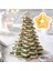C Stilini Ayarla Noel Ağacı Çerez Kesici Seti 3D Yıldız Şekli Bisküvi Kulesi Dıy Fondan Bisküvi Kesiciler Kek Kalıbı Noel Dekorasyon Pişirme Araçları (Yurt Dışından) 3