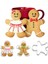 2 Adet Tarzı Et Paslanmaz Çelik Gingerbread Lover Kalıpları Çerez Kesici Alaşım Bisküvi Pişirme Kalıpları Mutfak Kek Dekorasyon Araçları (Yurt Dışından) 4