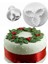 HS91103-4PCS Tarzı Et Çerezler Kesici Aletler Holly Yapraklı Kek Kurabiye Kalıbı Sugarcraft Fondan Dekorasyon Piston Kesiciler Kalıp Bakeware Araçları (Yurt Dışından) 4
