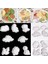 4 Adet B Tarzı Et Dinozor Şekli Çerez Kesiciler Plastik 3D Karikatür Bisküvi Kalıp Çerez Damgası Mutfak Pişirme Pasta Bakeware (Yurt Dışından) 2