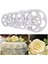 Beyaz Stil Et Gül Çiçek Petal Şekli Pistonlar Kesiciler Dekorasyon Araçları Kek Sugarcraft Fondan Çerezler Şekerleme Araçları (Yurt Dışından) 2