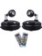 Kablosuz Spot Işığı Iç Mekan, Pille Çalışan Vurgu Işıkları Tablolar Için Sanat Işıkları, Uzaktan Kumandalı LED Duvar Işığı (2 Paket, B) (Yurt Dışından) 1