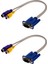 2x Tv Çıkışı VGA - S-Video/rca Kablo Adaptörü (Yurt Dışından) 1