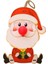 Noel Ağacı Kolye Parlayan Küçük Kolye Sahne Düzenlemesi Noel Baba Kardan Adam-Geyik Noel Süslemeleri (Yurt Dışından) 1