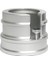 Evrensel 51.53.54.58MM Kahve Saplı Pres Tozu Tutucu, Alüminyum Alaşımlı Ayarlanabilir Pres Tozu Tabanı (Gümüş) (Yurt Dışından) 1