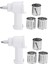 2x Sebze Dilimleyici/parçalayıcı/peynir Rende Kitchenaid Için Tezgah Mikseri Eki Dilimleme Parçalama Aksesuarları (Yurt Dışından) 1