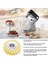 4x W10112253 9706416 Motor Fırçası W10380496 4162897 Kitchenaid Standı ve 4 Çift Motor Fırçası Için Mikser Sonsuz Tahrik Dişlisi (Yurt Dışından) 4
