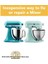 4x W10112253 9706416 Motor Fırçası W10380496 4162897 Kitchenaid Standı ve 4 Çift Motor Fırçası Için Mikser Sonsuz Tahrik Dişlisi (Yurt Dışından) 5