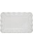 Pordelen Dalgalı Kenar Sunum Tabak 1 Adet 30.5X19 cm YG22-044-12 3