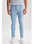 Super Skinny Fit En Dar Kalıp Normal Bel Ekstra Dar Paça Jean Pantolon A5436Ax23Sm 1