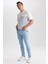 Super Skinny Fit En Dar Kalıp Normal Bel Ekstra Dar Paça Jean Pantolon A5436Ax23Sm 2