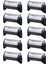 Braun 10B/20B/20S Için 10X Tıraş Makinesi/tıraş Makinesi Folyo ve Kesici Bıçak Değiştirme, Tıraş Makinesi Yedek Folyo + Kesici Bıçak (Yurt Dışından) 1