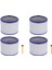 Dyson Pure Sıcak + Soğuk Bağlantı Için 4 Paket Yedek Hepa Filtre HP00 HP01 HP02 HP03 DP01 Hepa Hava Temizleme Filtresi (Yurt Dışından) 2