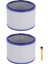 Dyson Pure Sıcak + Soğuk Bağlantı Için 4 Paket Yedek Hepa Filtre HP00 HP01 HP02 HP03 DP01 Hepa Hava Temizleme Filtresi (Yurt Dışından) 5